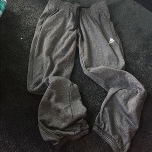 adidas gray sweatpants